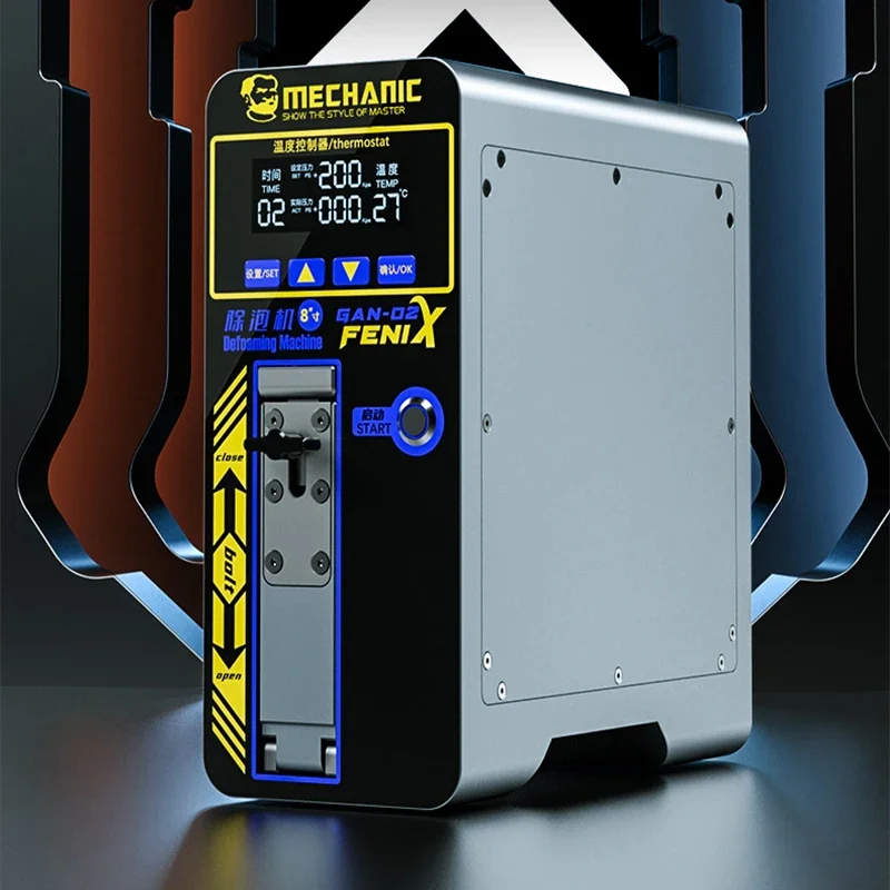 Оригинальный станок для снятия пены MECHANIC GAN-02 Fenix 8-дюймовый ЖК-станок ЧПУ