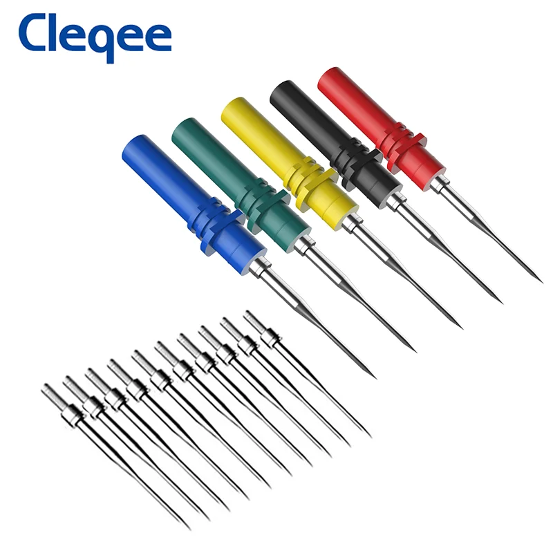 Cleqee P8002 HT307 Needle Back Test Probe Pin Screw Auto Diagnostic Test Handheld Oscilloscope Set Acupuncture Repair Tool images - 6