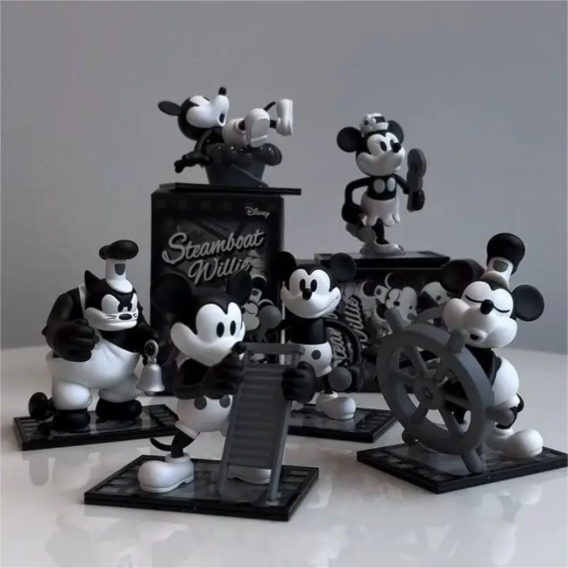 Disney Микки пароход серии Уилли Статуэтка украшение детский подарок на день