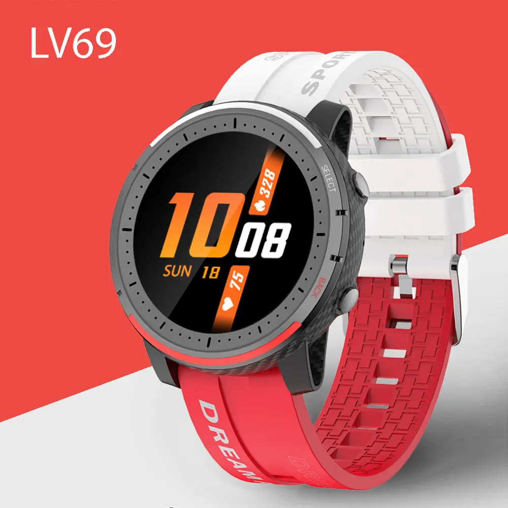 

Спортивные Смарт-часы 200 мА/ч, Смарт-часы, совместимый с Bluetooth, датчик пульса, 1,28 дюйма, смарт-браслет для Android Ios