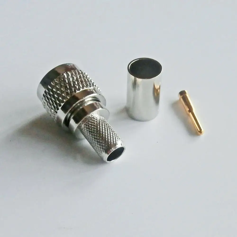 

mini UHF miniUHF Male Clamp PL259 SO239 Connector Socket Solder For RG-8X RG8X RG59 LMR240 Cable RF Coax Adapter