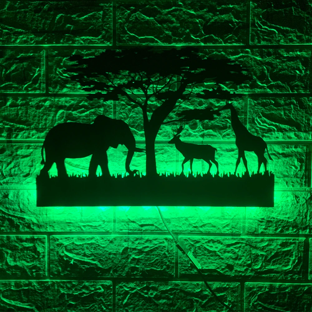 ZK50 креативный светодиодный настенный светильник для украшения дома фон стена