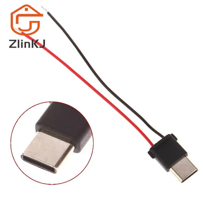 

New 1PC USB Type-C Waterproof Connector Welding Wire Female Socket Type-C Port Charging Interface Socket With Welding Wire