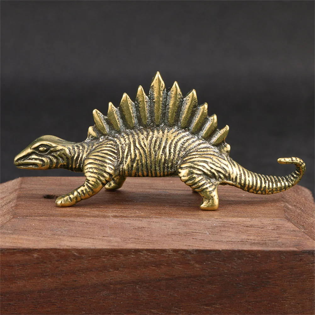 

Durable Dinosaur Brass Statue Accessories Brass Decor Desk Dinosaur Home
