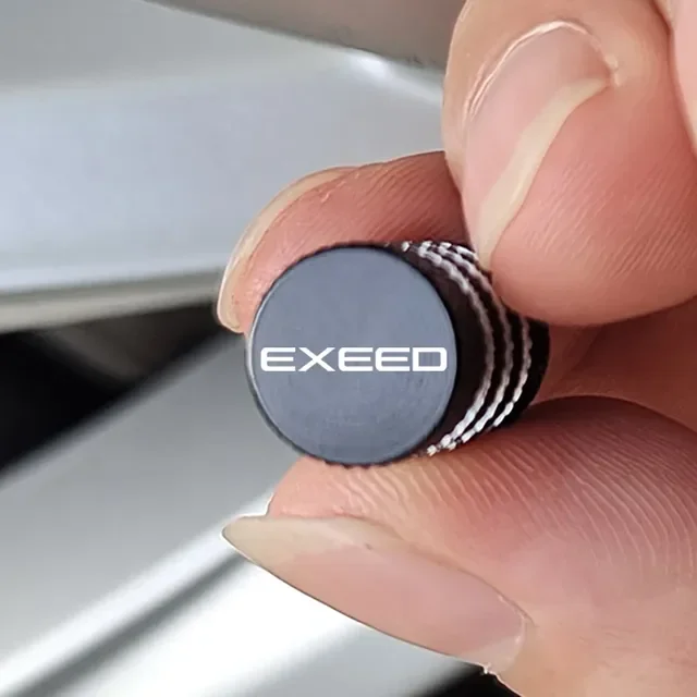 

4 шт. для Chery Exeed RX TX TXL VX LX 2019 2020 2021 2022 2023 2024 крышка клапана автомобильной шины с логотипом автомобиля Пылезащитная Крышка Аксессуары для стайлинга