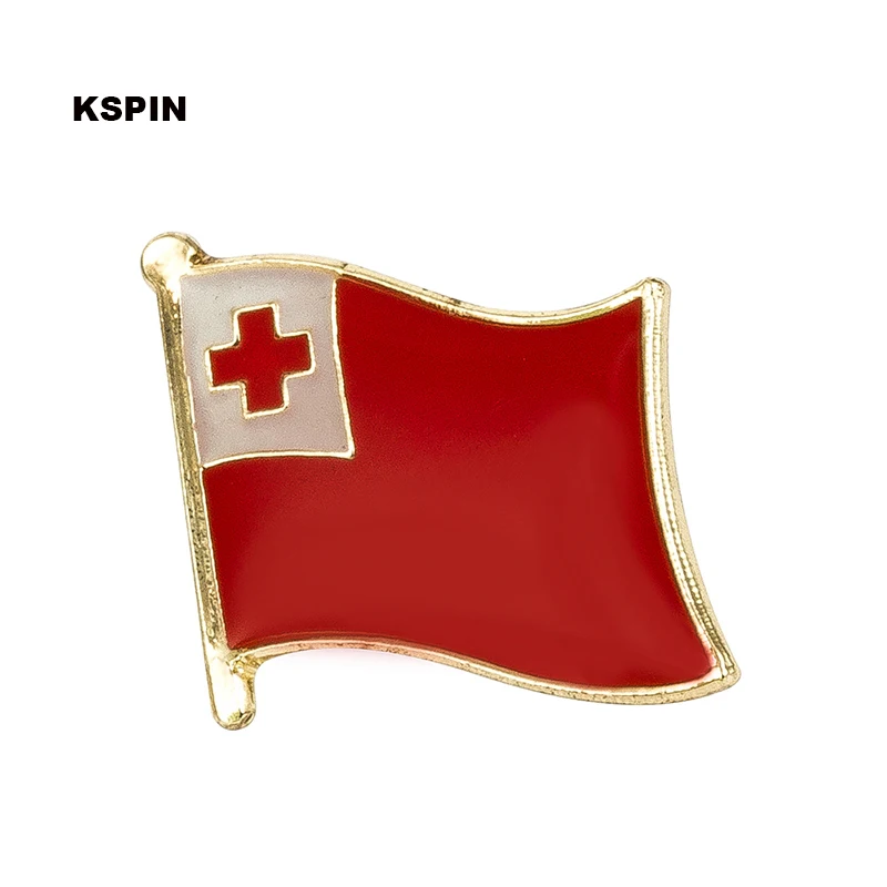

Tonga Flag Badge Flag Laple Pin Badges Flag Brooch