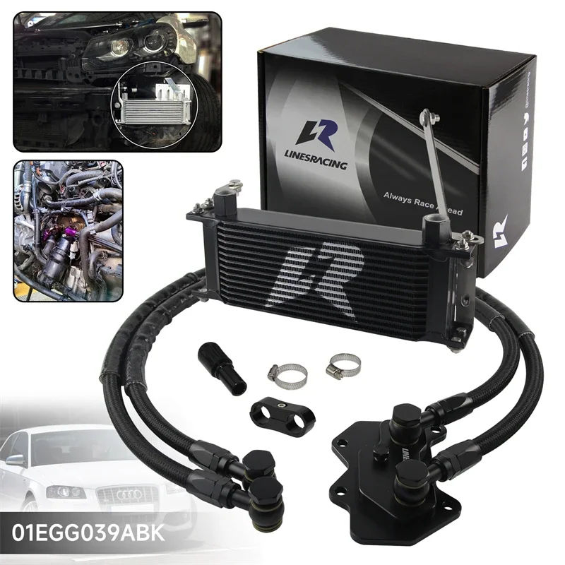 Подходит для комплекта масляного радиатора VW Golf 14 Row R GTI MK5 MK6 03-08 и AUDI A3/S3 06-08 EA113