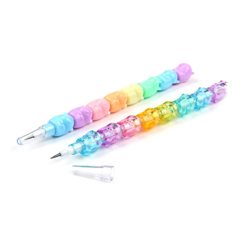 2 шт./упаковка механические карандаши с мультяшными животными