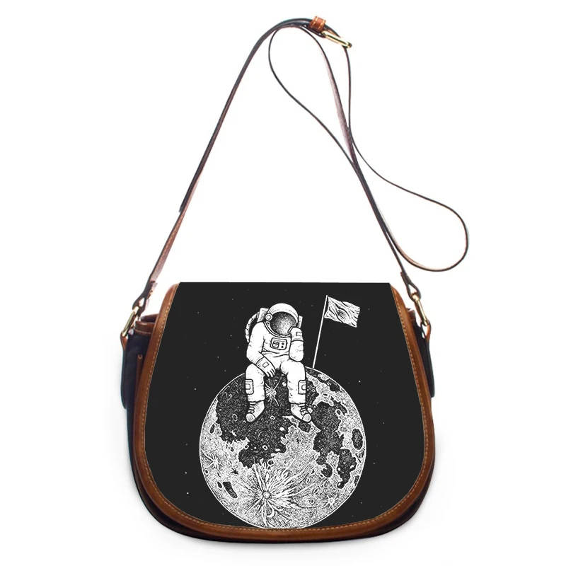 Creativity Space astronaut universe print new fashion Women Crossbody Bag Women Bags Zipper Shoulder Bag women shoulder bag