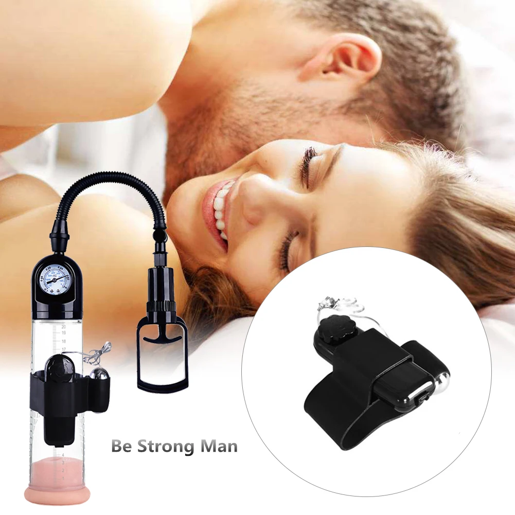Насос для мужского пениса ремень с улучшенной вибрацией аксессуары вакуумное