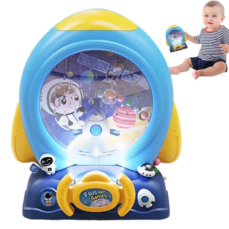 

Toys For Kids Electronic Pinball Machine Tabletop Pinballs Game Toy Concentration Training Children's Toys With Lights & Sounds