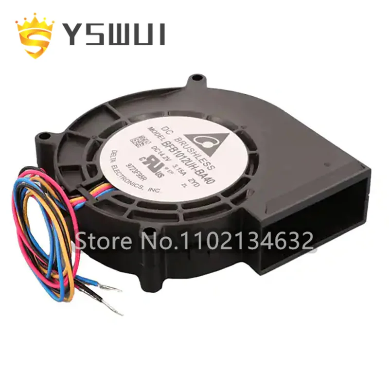 

BFB1012UH-BA40ZYD Original 97X94X25MM 14.2V DC BLOWER W/SPE