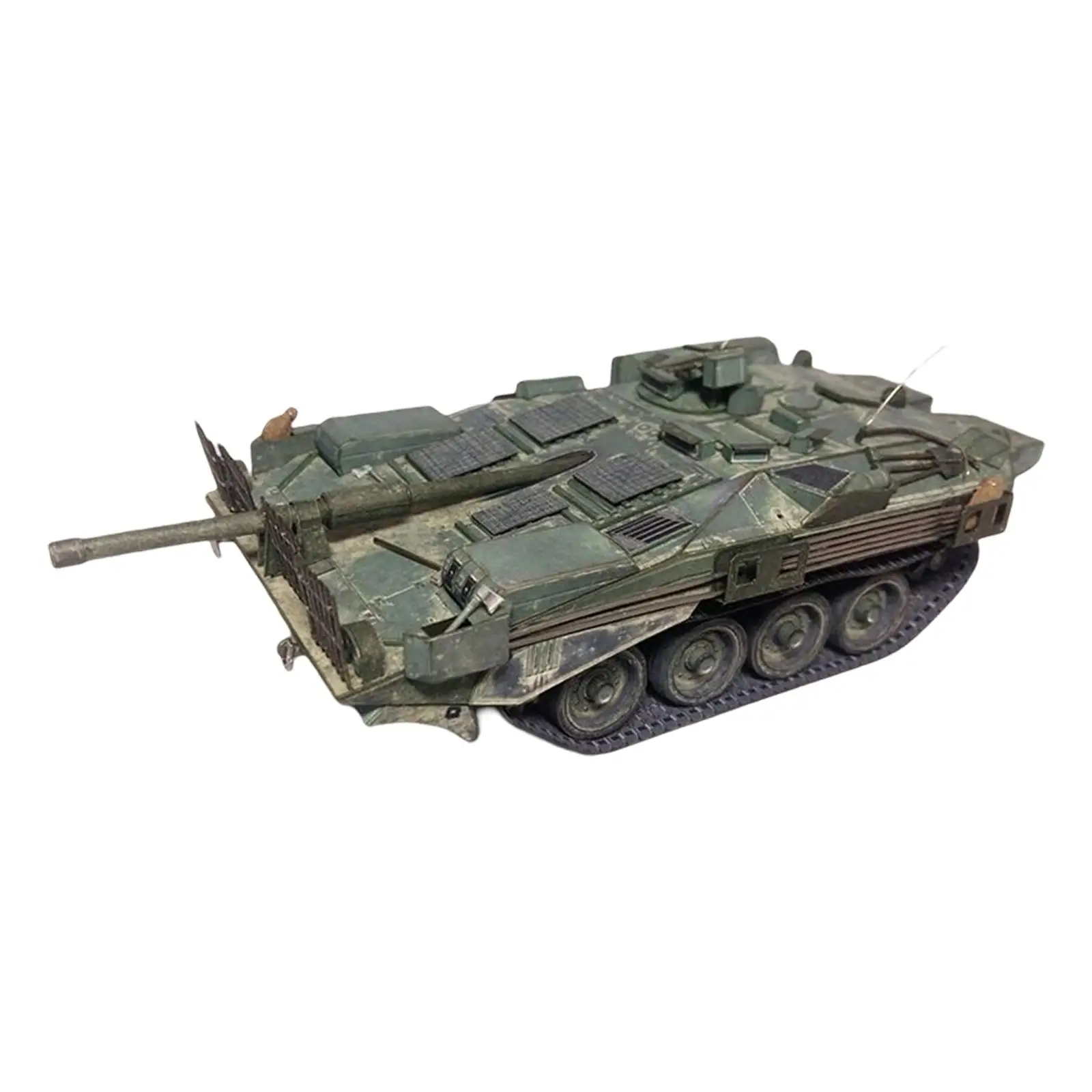

1:35 Tank Model Decorations DIY Assemble Toy Collectibles Building Kits Cardboard 3D Paper Puzzle Tabletop Decor for Gifts Boys