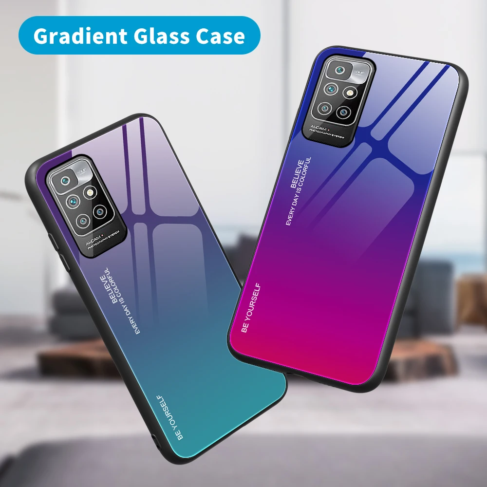 

Tempered Glass Case For Redmi Note 12 11S ,Protector De Borde Suave De Tpu Para Redmi Note10S 10PRO 9PRO 9S 9T 8PRO 8T 9A 8A