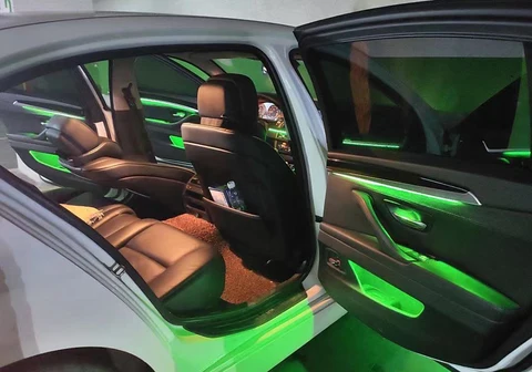 Система CIC NBT для BMW 5 серии F10 F11 F18 2012-2018, дверная подсветка, подсветка приборной панели, светодиодное неоновое декоративное освещение