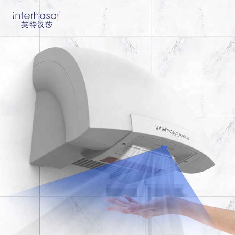 Automatic Hand Dryer Toilet Hot＆Cold High Speed Sensor Low Power Blow Dryer Smart Induction Wall Dryer Hand Dryer Hotel Bathroom