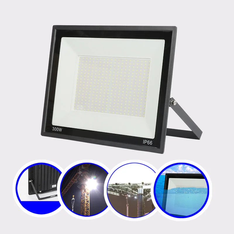 

LED Lights Outdoor Square 200W Floodlight High-power Waterproof Energy Saving Lamp For Outdoor Indoor Street Garden Lighting