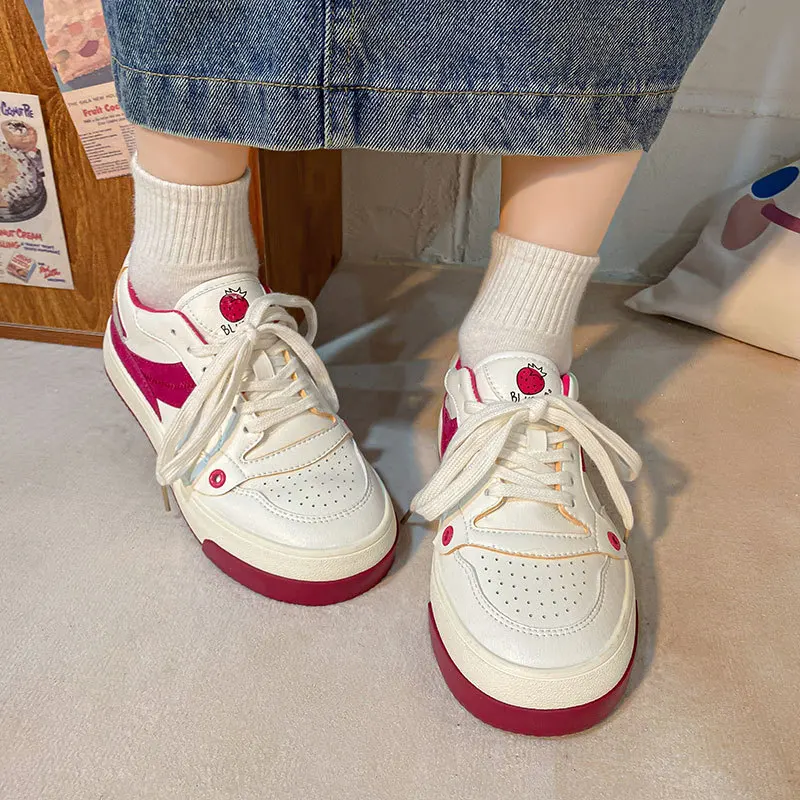 

2022 Fashion All-match New Comfortable and Cute Ladies Casual Shoes Ins Blogger Recommends Classic White Shoes