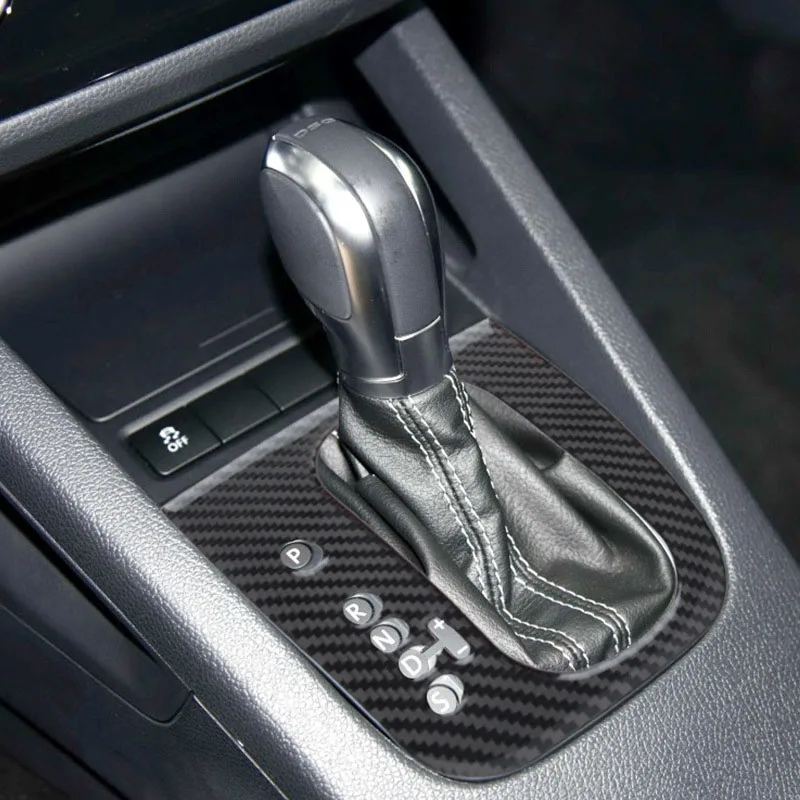 

Carbon Fiber Gear Box Shift Panel Decals Cover Trim Stickers For Volkswagen Golf 6 MK6 GTI Scirocco 2009-2016 Car Accessories