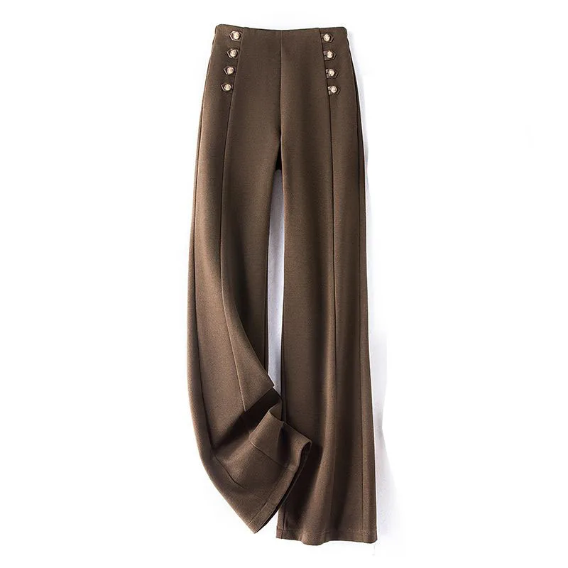 

Casual Pants Autumn Winter 2022 High Waist Wide Leg Pant Suits Woman Trousers Women Korean Streetwear Y2k Harajuku Fashion Urban