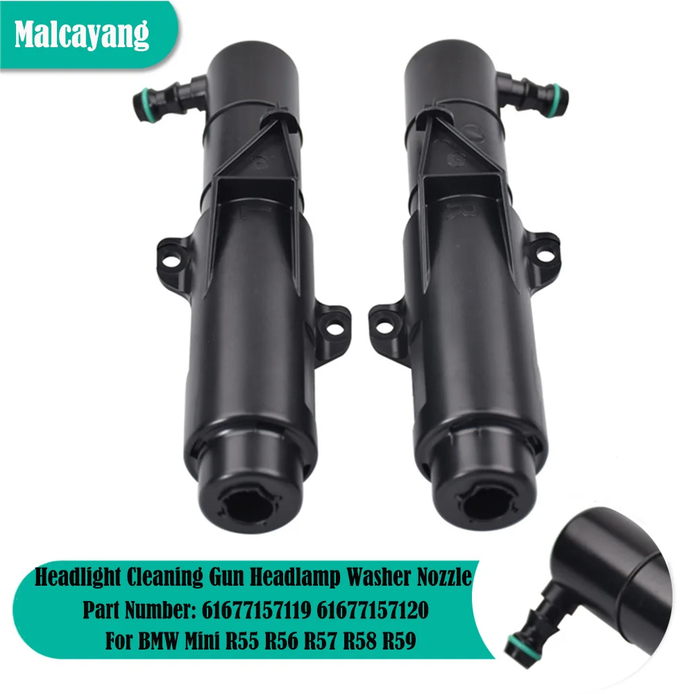 

61677157119 61677157120 Auto Parts For BMW Mini R55 R56 R57 R58 R59 Headlamp Washer Nozzle Actuator Cover Left Right