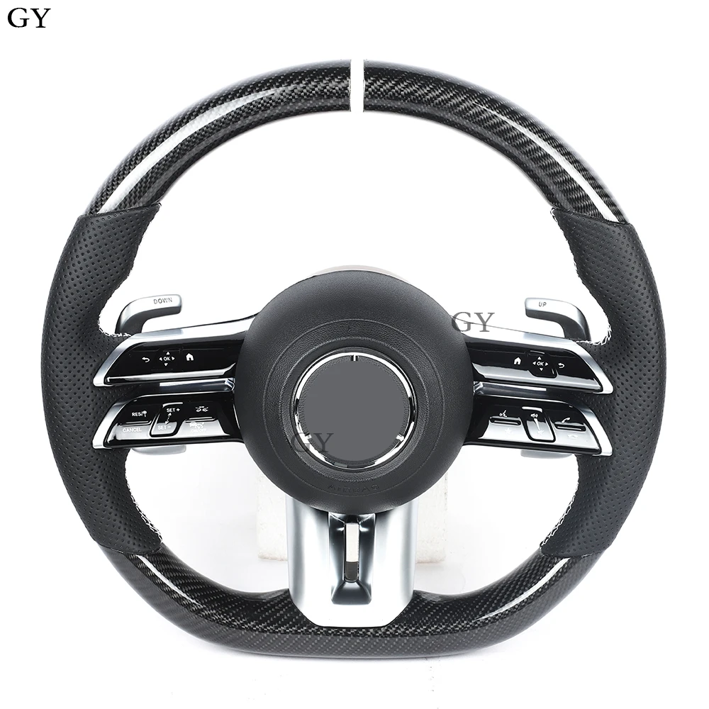 

For Mercedes-Benz AMG A//B/C/E/S/G Class GLE E GLB GLC Full Range Of Custom Carbon Fibre Steering Wheel 2017 2018 2019 2021 2022