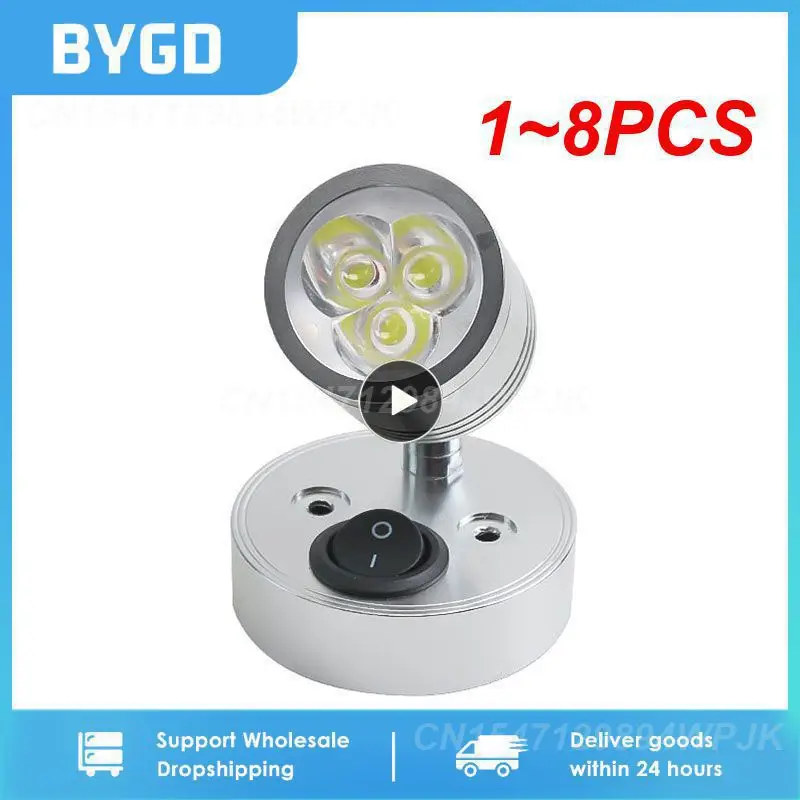 

1 ~ 8 шт., лампа для чтения в светильнике