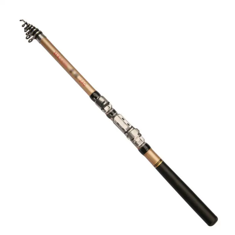

Carbon Fiber Four Positioning Fishing Rods Telescopic Feeder Rod Ultra- Hard Accessory Hand Fishing Rod