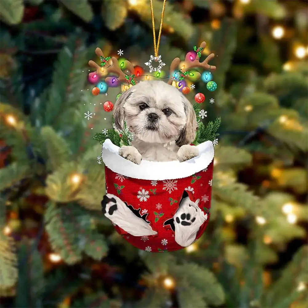 Рисунок 6 - Милая 2D подвеска в виде собаки