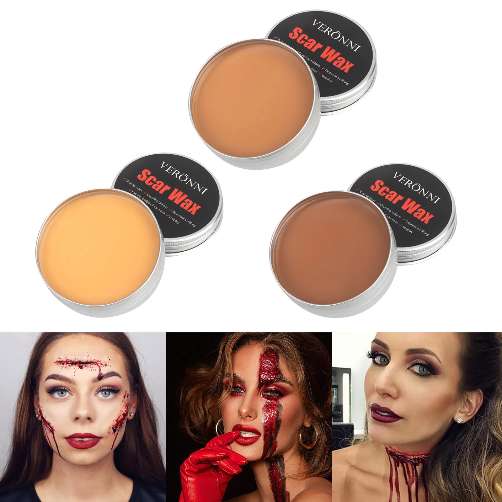 Искусственный воск для носа и фотографий |