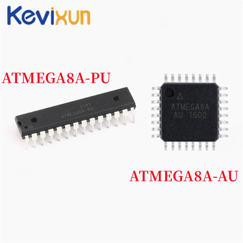 ATMEGA8A-PU ATMEGA8A ATMEGA8A-AU TQFP32 MEGA8A DIP-28 8-bit with 8K Bytes In-System Programmable Flash ATMEGA8 Original 28pin