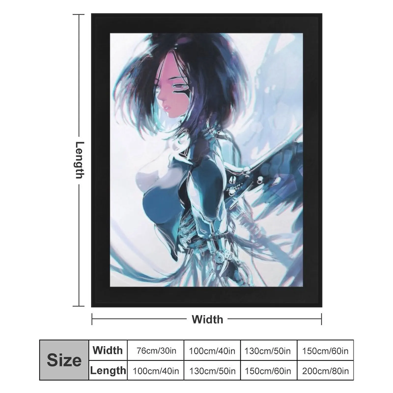 Одеяло Alita: Battle Angel фланелевые мягкие роскошные дизайнерские одеяла для детских