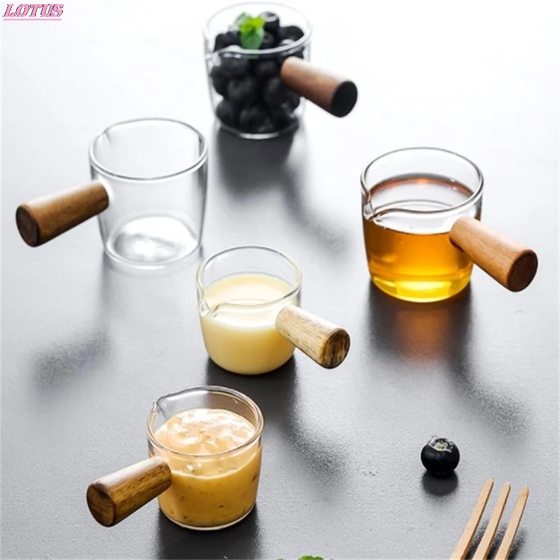 

Милая многофункциональная посуда со вкусом, мини-стакан для молока с ручкой, японская посуда