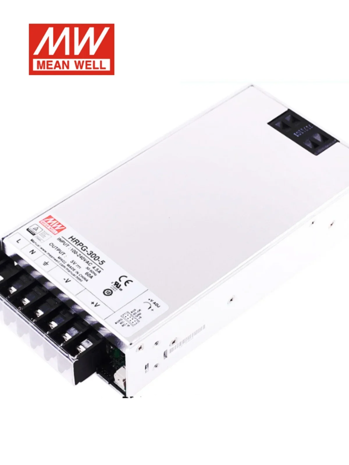 Mingwei 300 Вт импульсный источник питания HRPG-300 12V24V36V48V/3 3/5/7.5/15 V Функция PFC