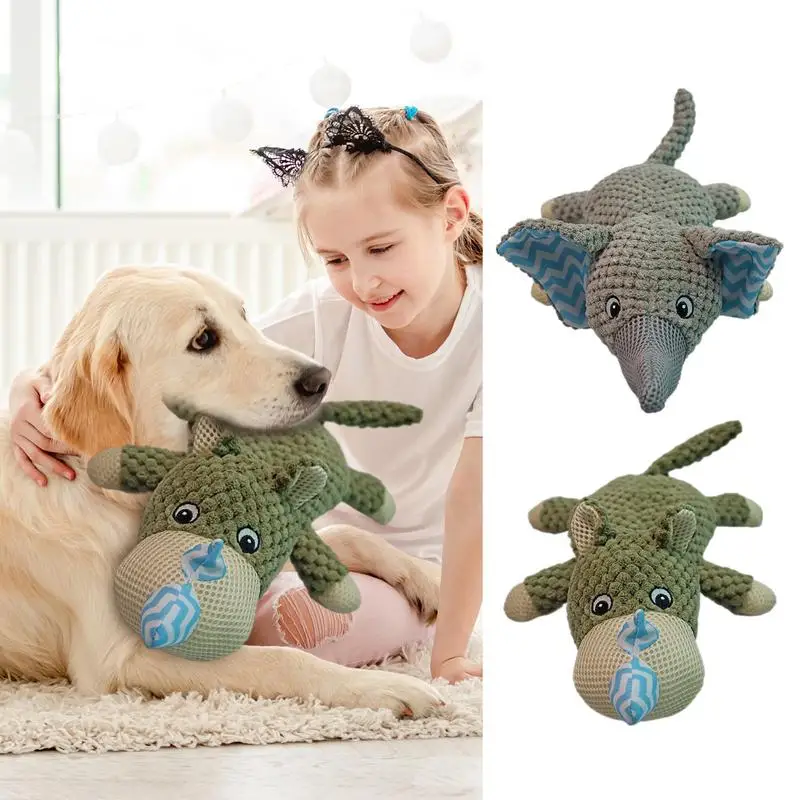 Игрушки-пищалки для собак милые щенки плюшевые животные Интерактивные