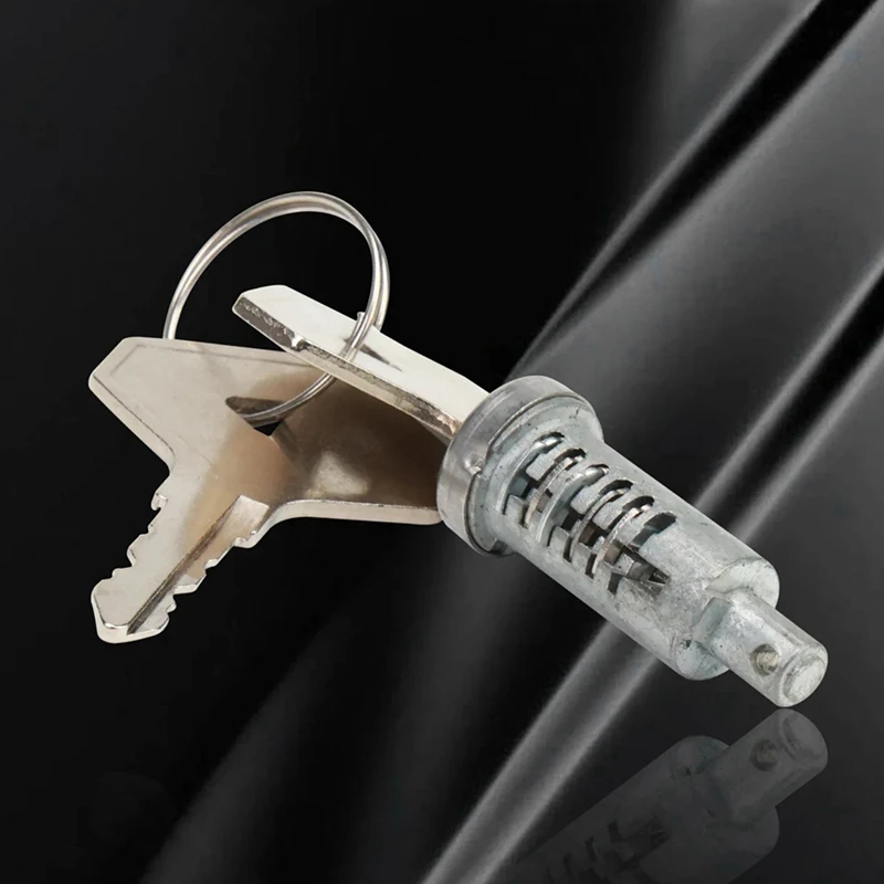 Цилиндр с 3-мя замками и 2-мя клавишами Передний фото для Renault R4 (4L) R6 R12 R15 R17 7700547887