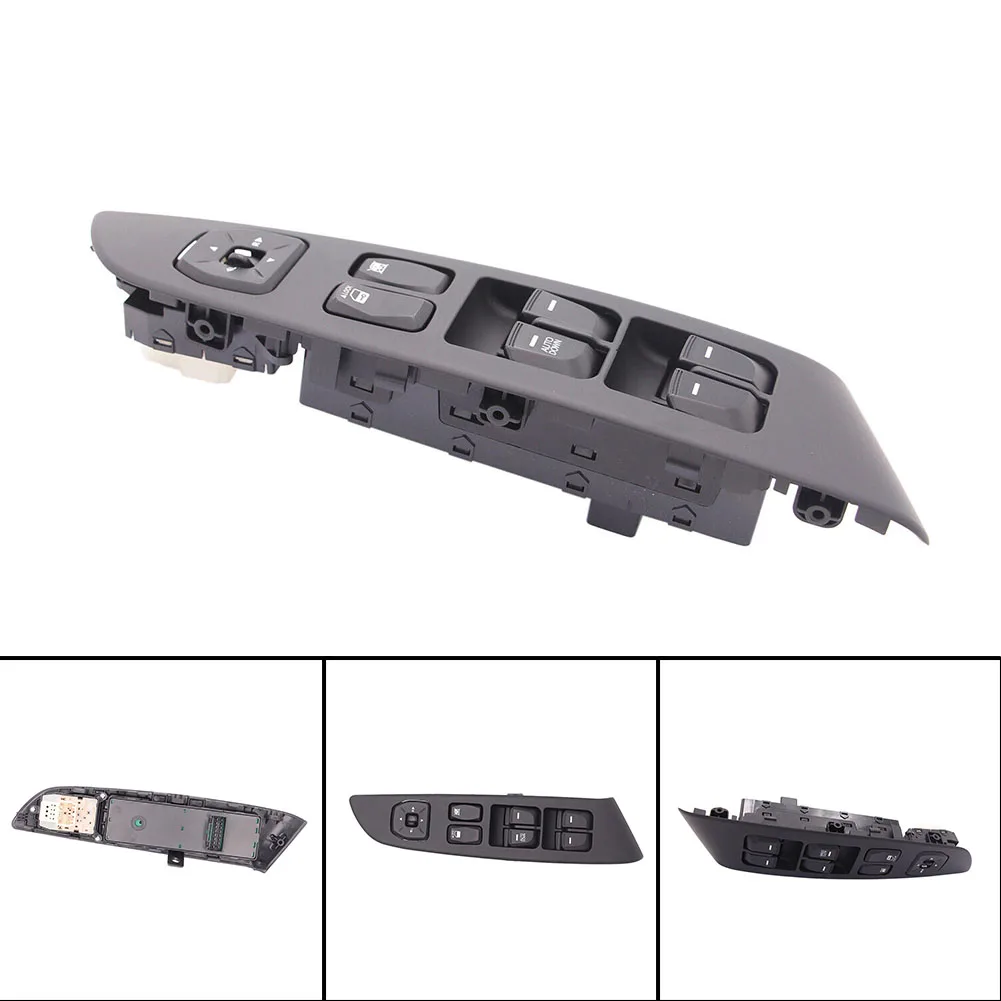 

Interior Replacement Parts Main Power Glass Switch 1pc Black For Hyundai Tucson 2010-2015 Main Power Glass Switch