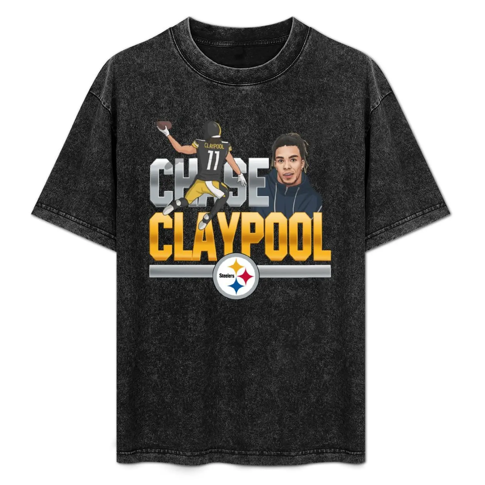 Футболка Chase Claypool милая одежда топы футболка с рисунком мужская