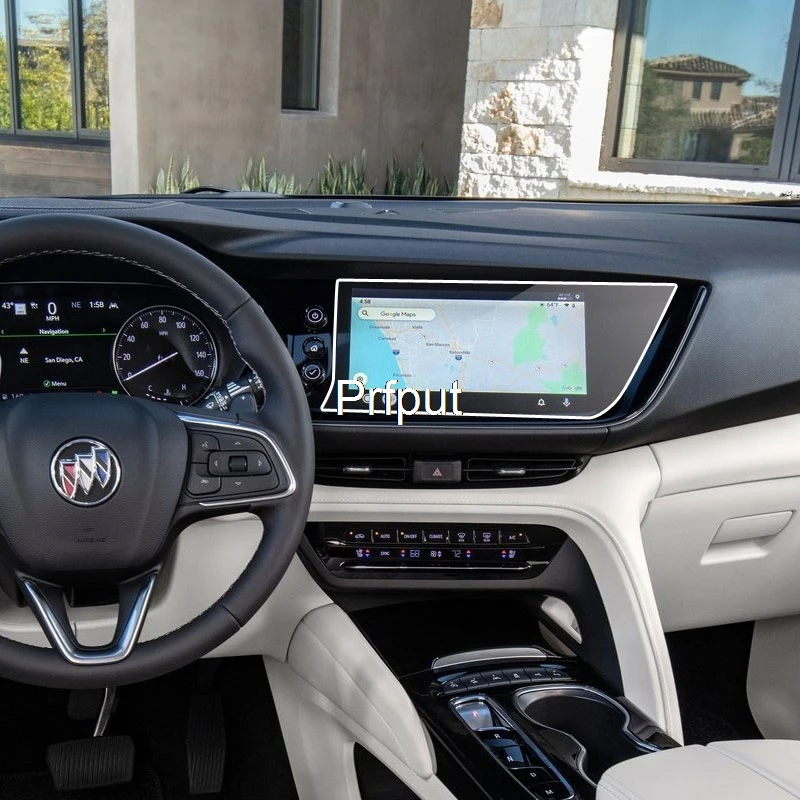 

Защитная пленка из закаленного стекла для Buick Envision 2021, автомобильное радио, GPS-навигация, аксессуары для интерьера