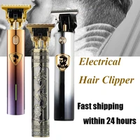 2022 t9 0mm professional hair clipper beard trimmer electric rechargeable men hair shaver beard barber hair cut cutting machine
