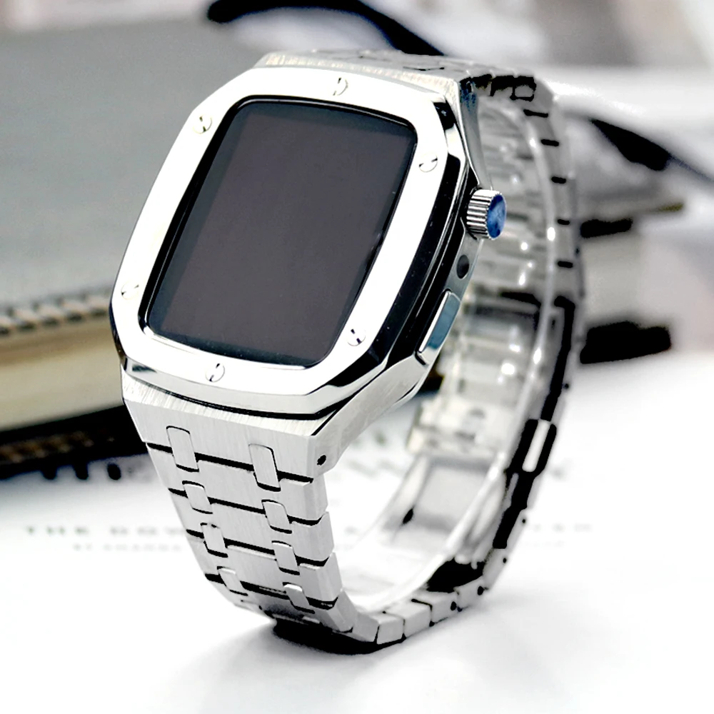 

Ремешок из нержавеющей стали для Apple Watch 6 5 4 SE 44 мм 42 мм