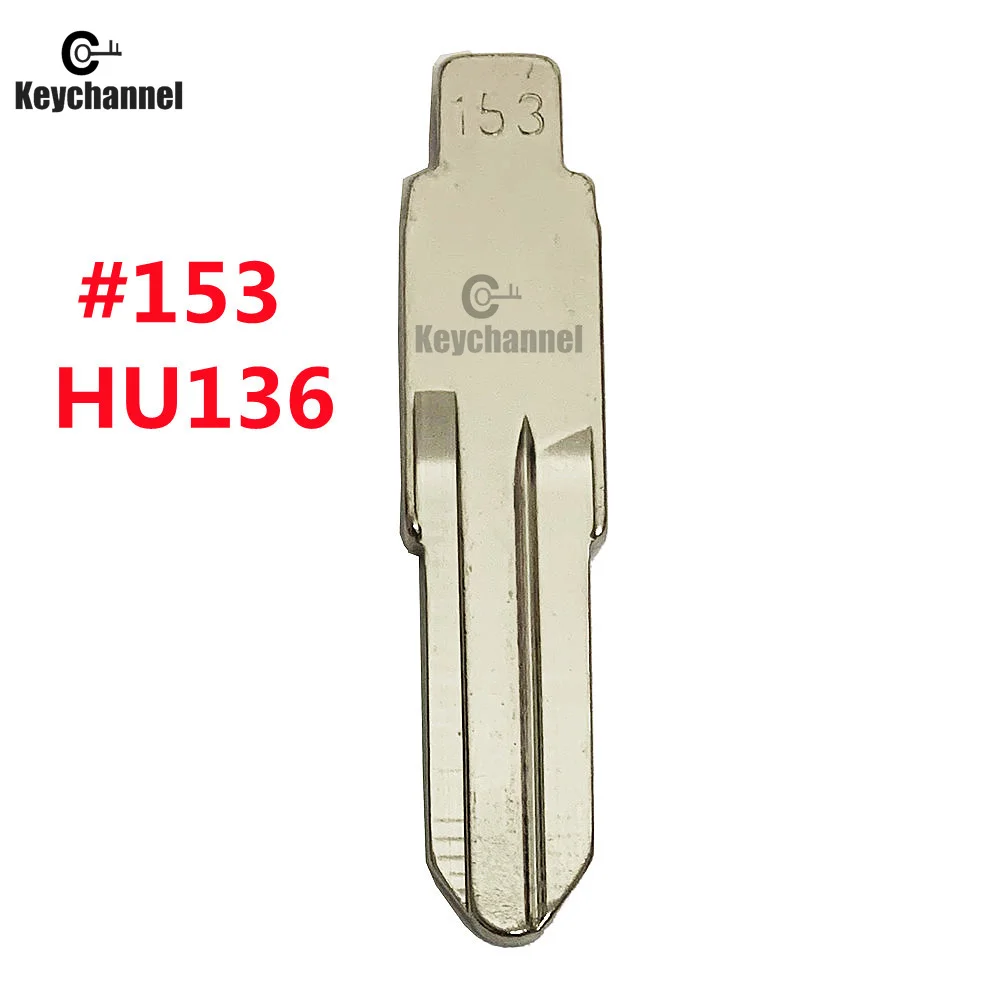 10 шт./лот лезвие дистанционного ключа LISHI VAC102 #152 HU136 153 # для KD VVDI необработанный