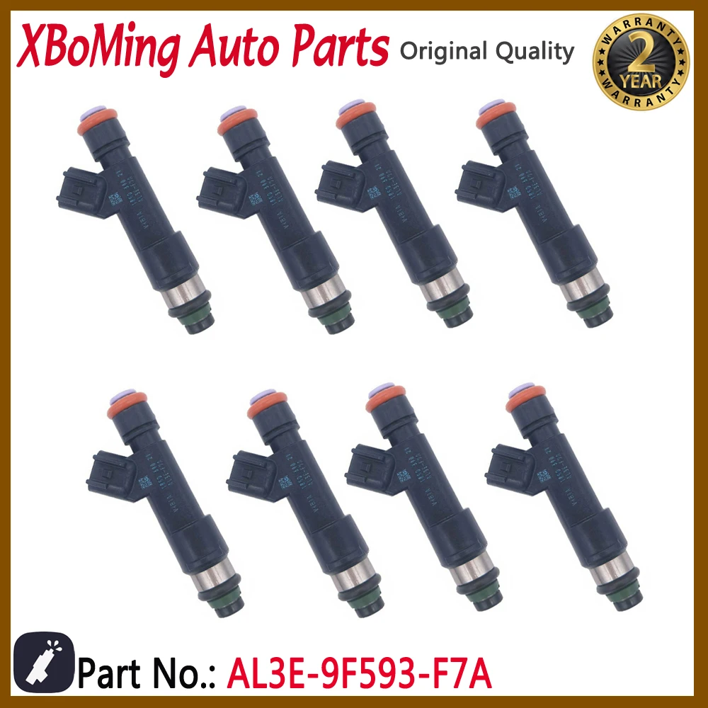 

8 шт., топливные форсунки для Ford AL3E-9F593-F7A F150 F250 F350