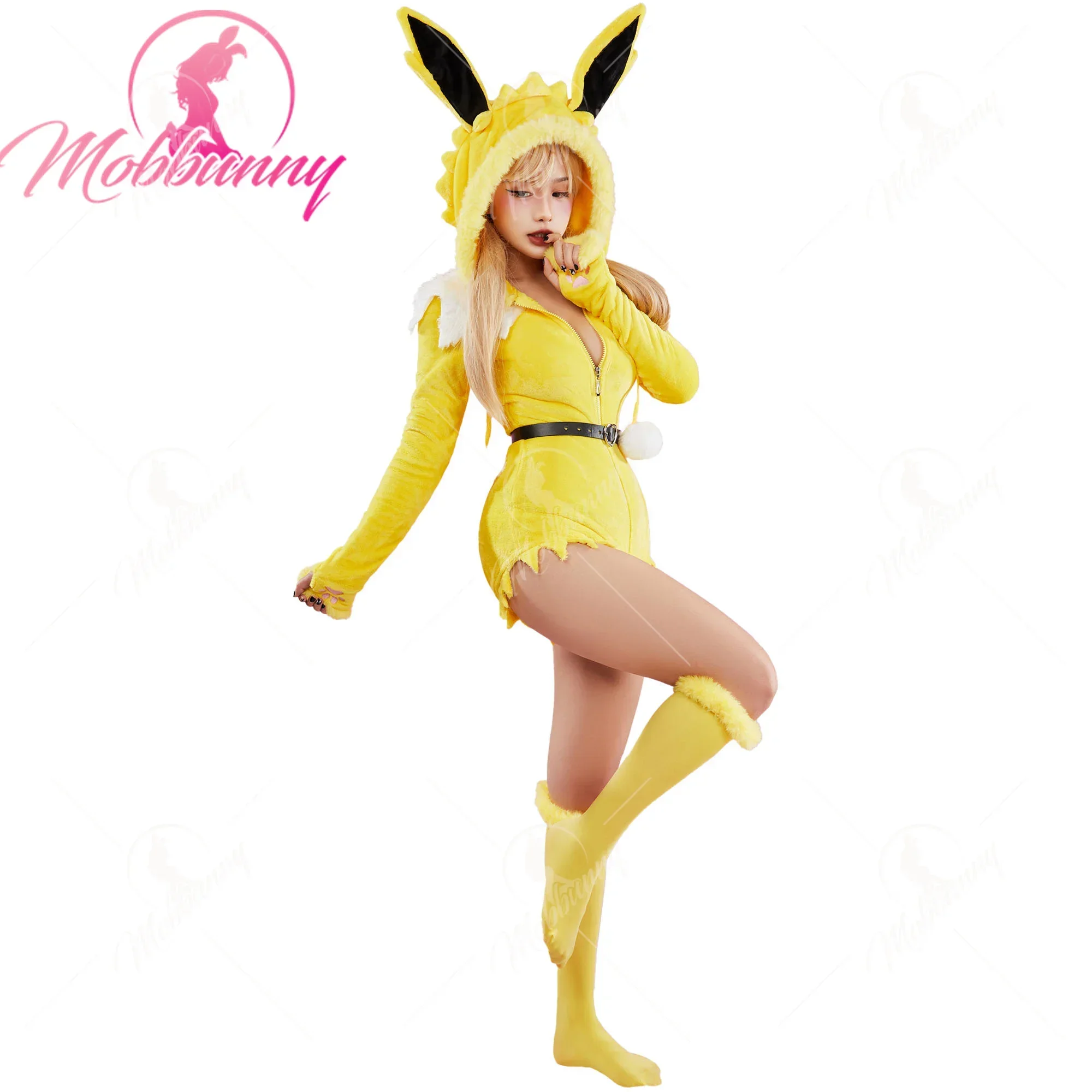 Костюм для косплея Mobbunny PM женское сексуальное нижнее белье боди Плюшевый