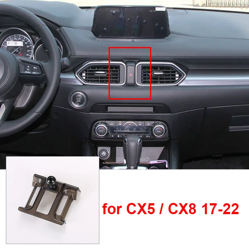 

Автомобильный держатель для телефона, автоматическая подставка для вентиляционного отверстия, кронштейн для приборной панели для Mazda 3 Axela CX4 CX5 CX8 CX30 Mazda 6 Atenza Enclave 04-23