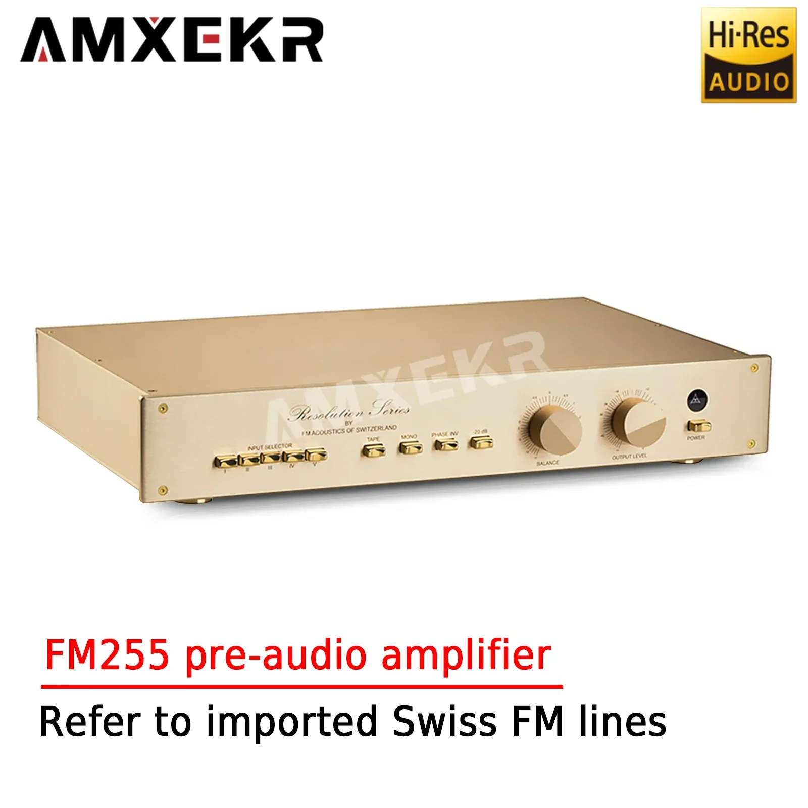 AMXEKR FM255 эталонный импортный швейцарский FM-линейный классический