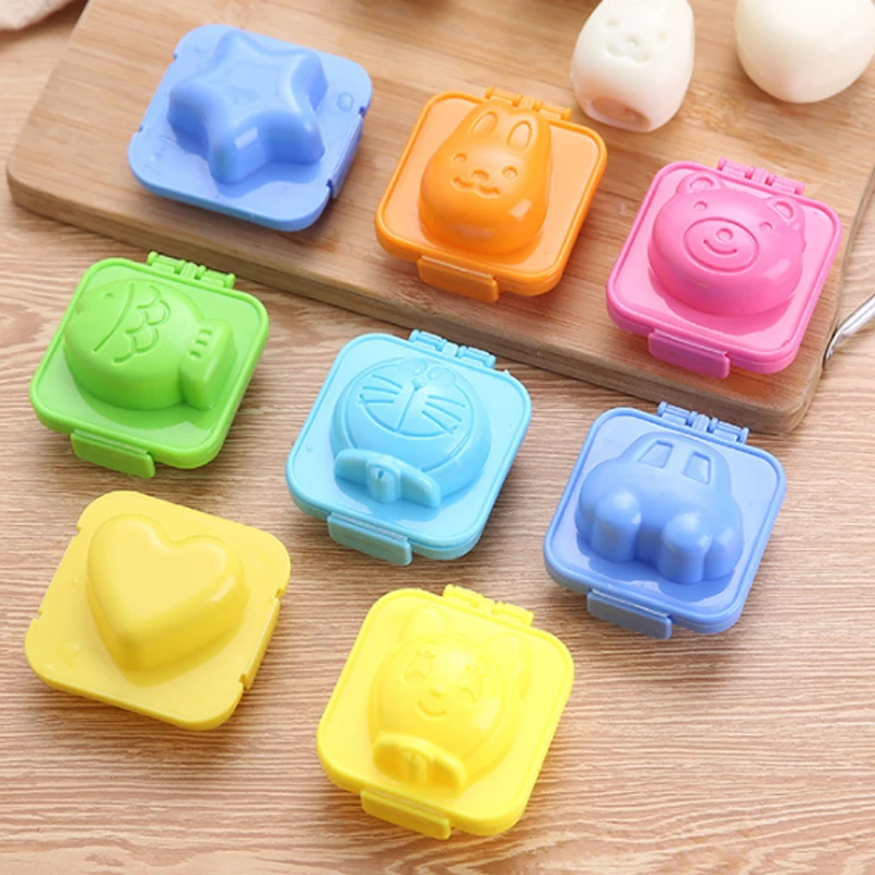 Форма для вареных яиц симпатичная мультяшная 3D форма Diy бэнто рис инструмент
