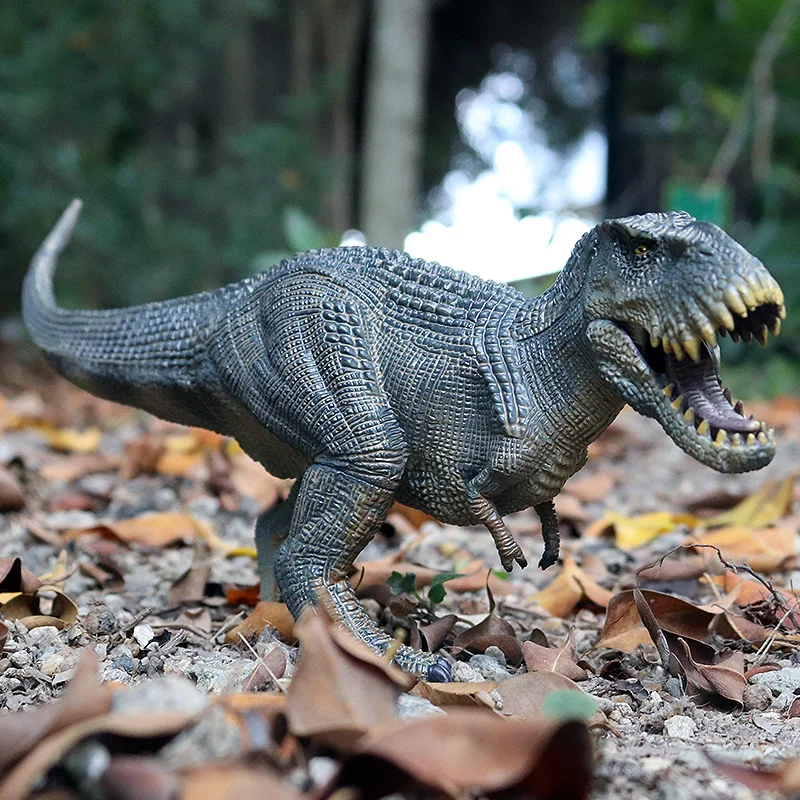 Oenux New Jurassic Carnivorous Carnotaurus Indoraptor T-REX Solid PVC Dinosaur World Animal Model Action Figures Toy Kids Gift images - 6