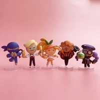 korea game toy cookie run toys season 4 sparkling cookie and cinnamon cookie with stand hot toys for kids gift