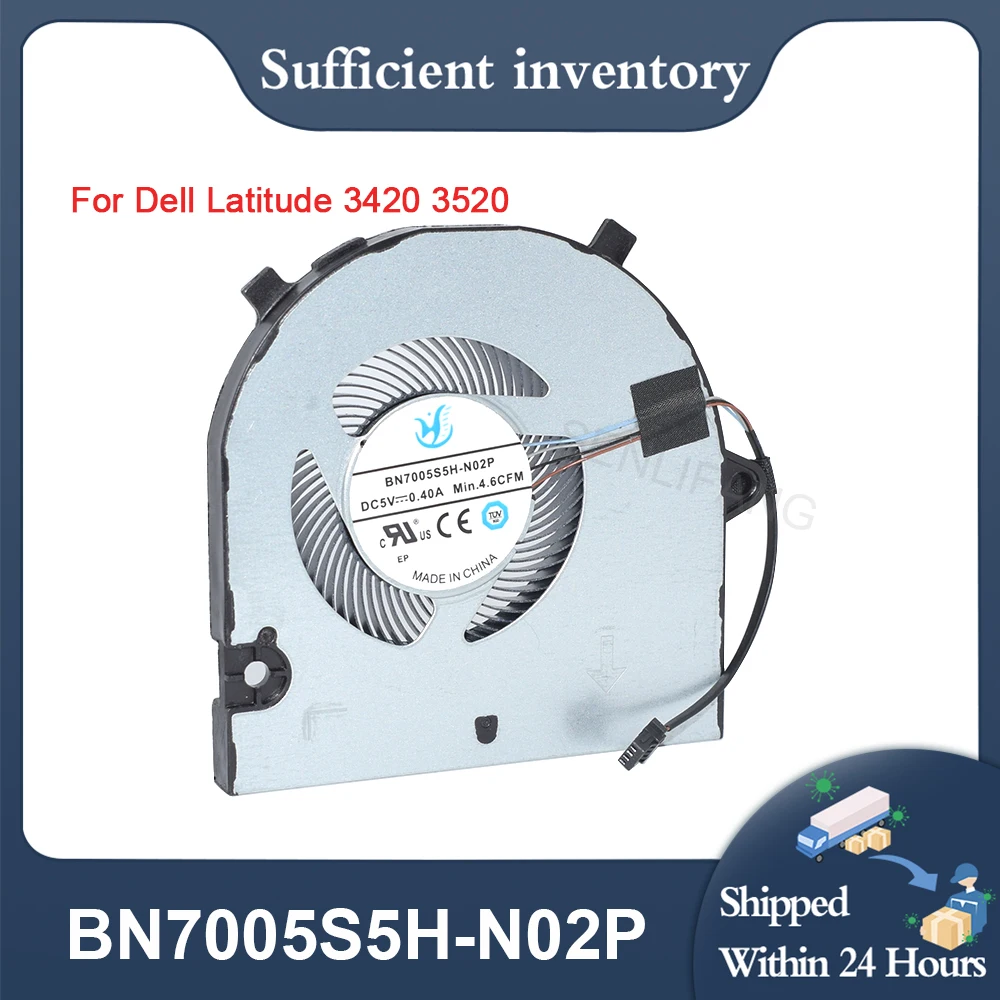 Новый вентилятор охлаждения ЦП для ноутбука, 5 в постоянного тока, 3420 А, 4 штырька, для Dell Latitude 3520, E3420, E3520, 0YD29T, YD29T